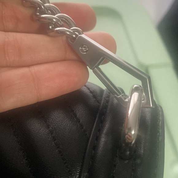 Rebecca Minkoff Chevron Quilted Love Crossbody - Picture 8 of 9